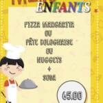 Menu 6ÈME CAFE Marrakech June 2023 210200